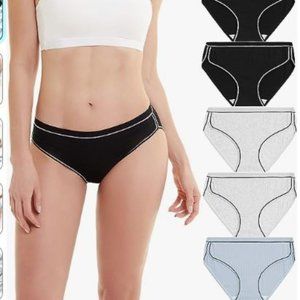 Excellvida Women Cotton Underwear Low Rise Hipster